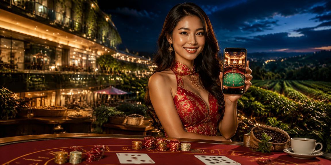 Người dùng tại TP.HCM chơi live casino trên điện thoại trong không gian hiện đại