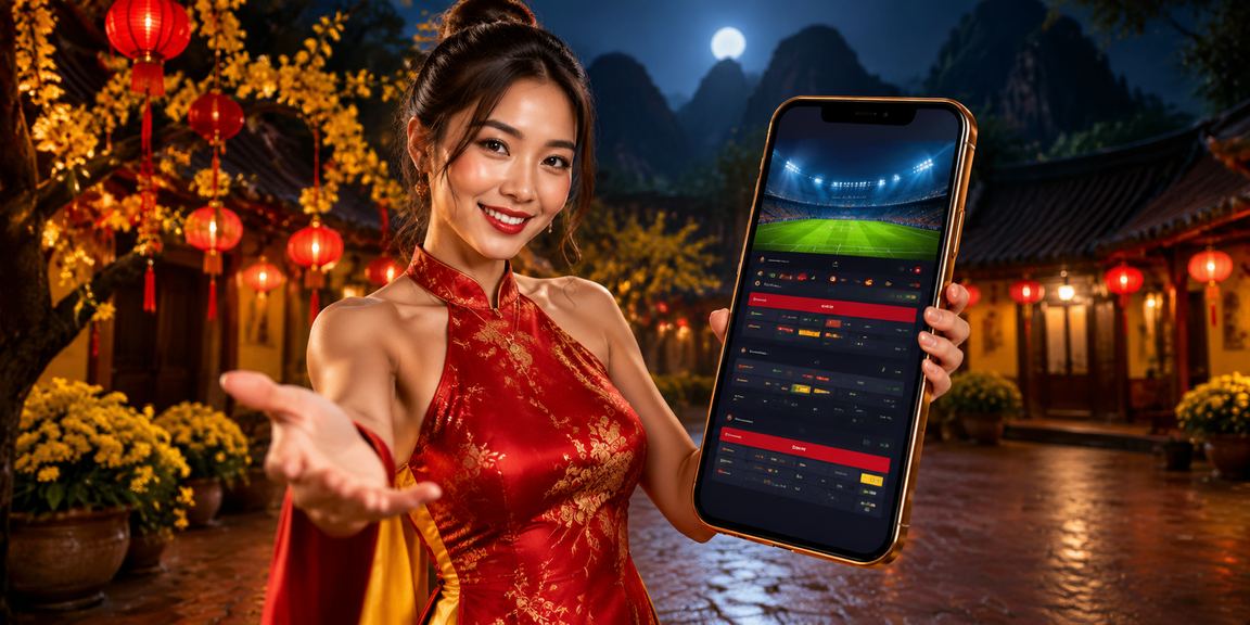 Người dùng Ninh Bình xem kết quả cá cược thể thao trên điện thoại trong không khí lễ hội
